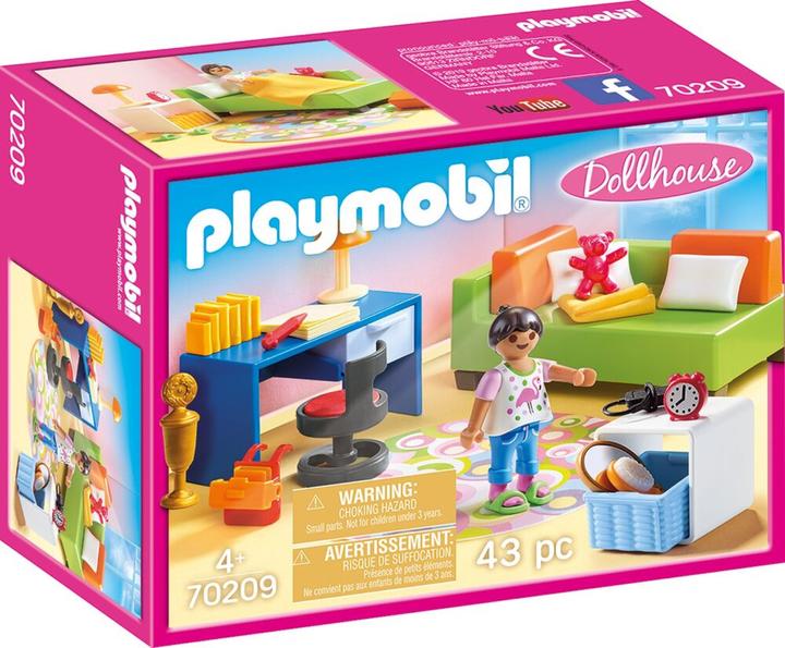 Immagine prodotto Playmobil Sala giovani (70209, Casa delle bambole Playmobil)