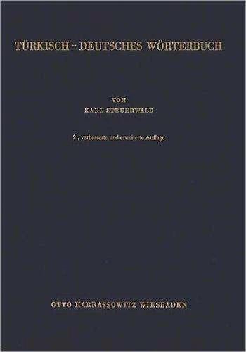 Produktbild Türkisch - Deutsches Wörterbuch (Deutsch, Karl Steuerwald, 1988)