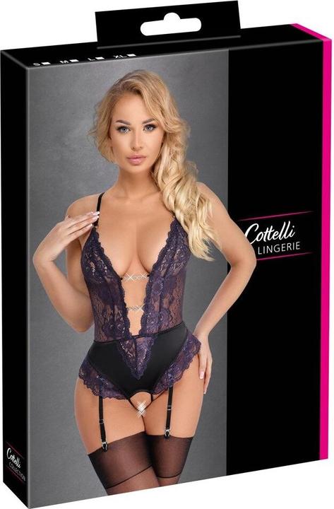 Image du produit Cottelli Collection Body noir/violet S (S)