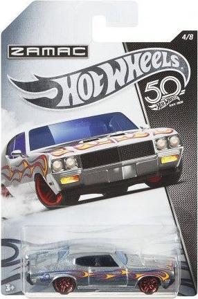 Mattel Hot Wheels 50TH Zamac Flames - CHEVY CAMARO CONCEPT