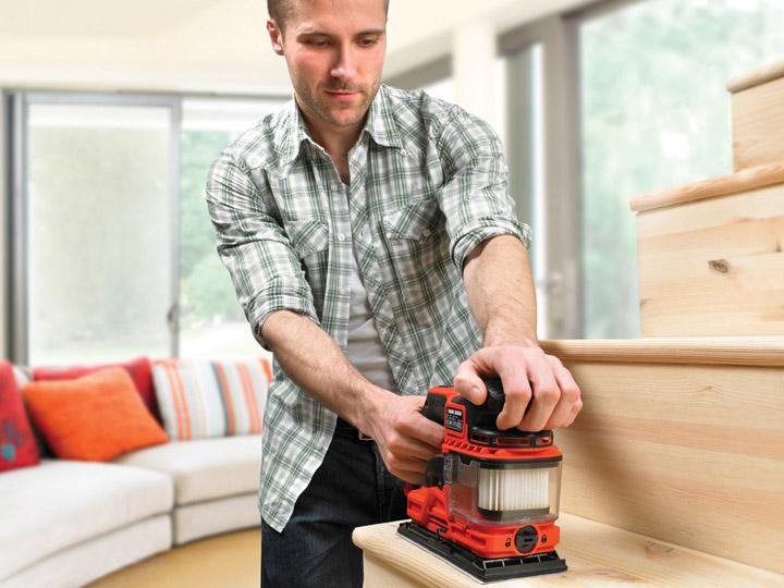 Image du produit Black & Decker & Decker KA330E 13000 RPM (Ponceuse vibrante, 260 W)