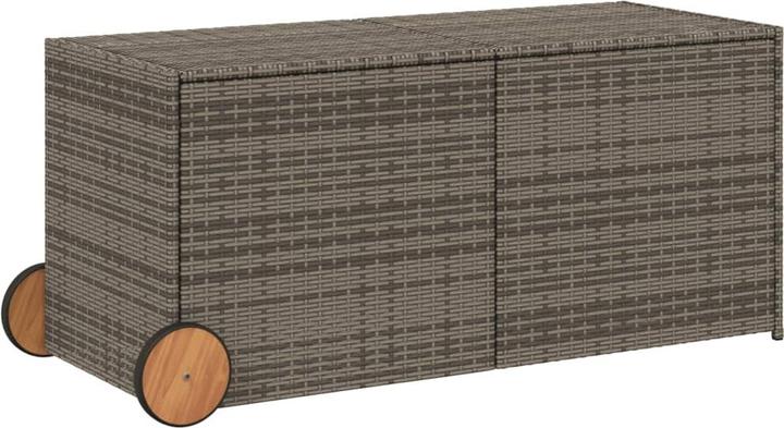 Produktbild VidaXL Gartentruhe mit Rollen 283L