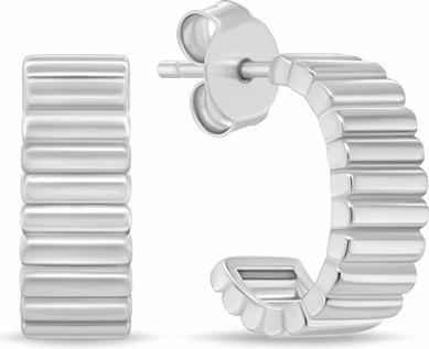 Produktbild Brilio Silver - Charming Gold Plated Dangle Earrings EA1090Y