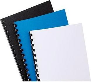 Immagine prodotto GBC LeatherGrain - Cartone A4 100 pz - blu reale