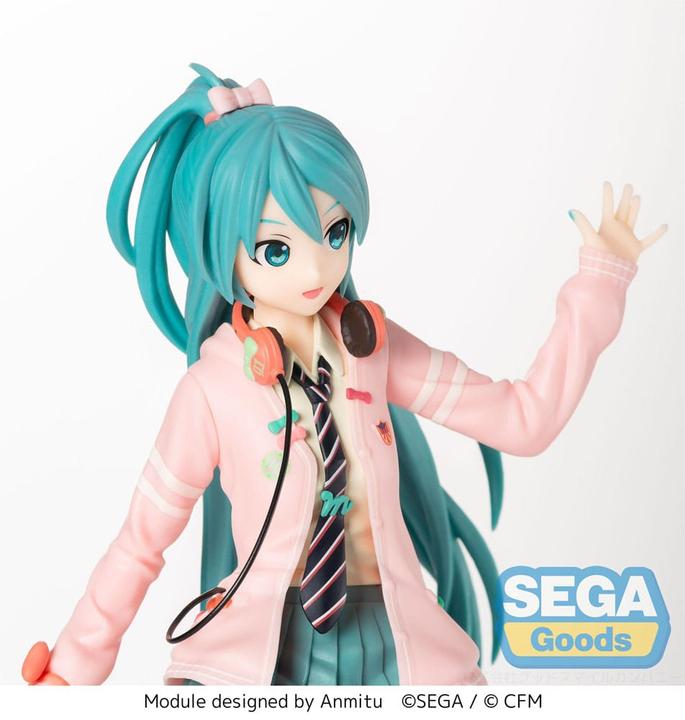 Image du produit Sega Hatsune Miku Project DIVA Arcade SPM Statue PVC Hatsune Miku Ribbon Girl 24 cm