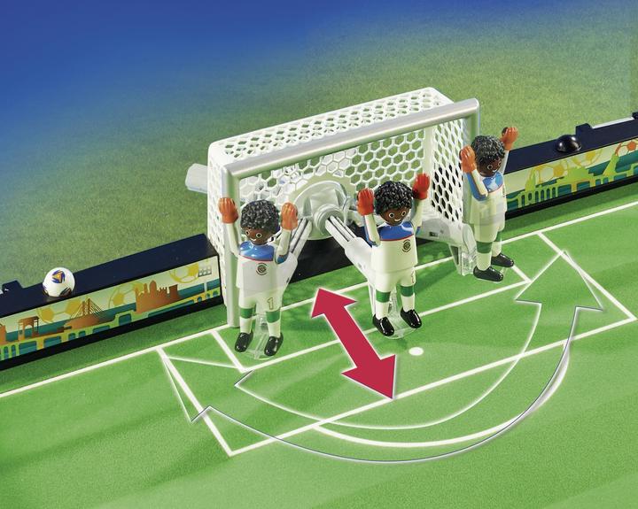 Produktbild Playmobil Grosse Fussballarena zum Mitnehmen (70244, Playmobil Sports & Action)