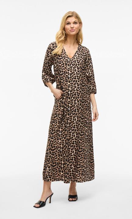 Produktbild Vila VILIOPANA Leoprint Maxikleid (38)