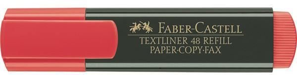 Actual product image Faber-Castell Highlighter Textliner 48 (Red, 5 mm, 1 x)