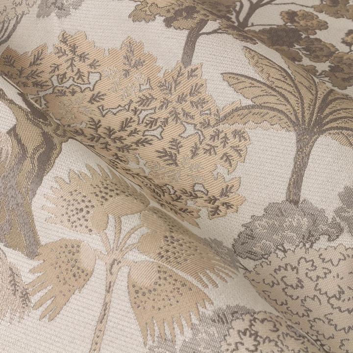Actual product image Wylder Woodlands Jacquard Floral Eyelet Curtains (168 x 183 cm)