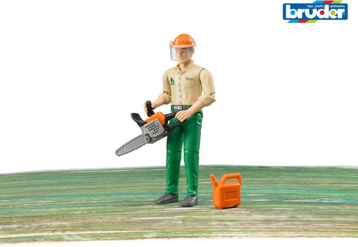 Actual product image Bruder Forestry workers with accessories