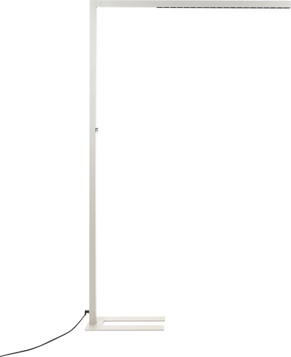 Actual product image Beliani Floor lamp LED metal silver 194 cm rectangular SAGITTA (11200 lm)