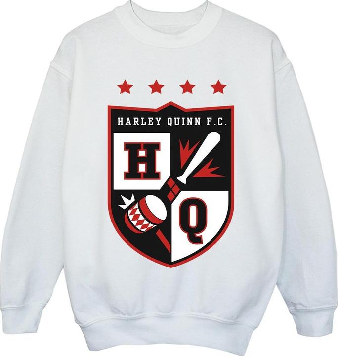 Actual product image Justice League Girls Harley Quinn FC Pocket Sweatshirt (152, 158)