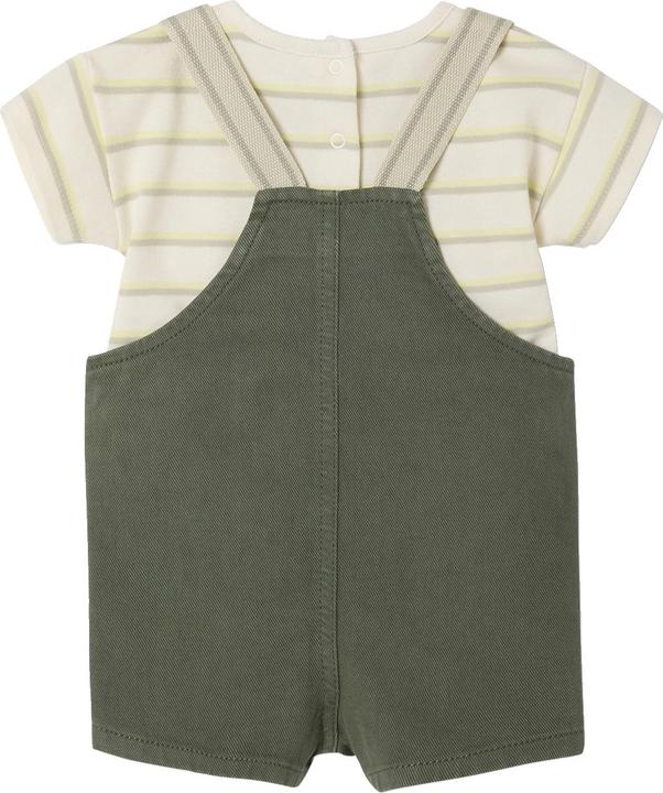 Produktbild Vertbaudet Baby-Set: Gestreiftes T-Shirt & Latzhose (92)