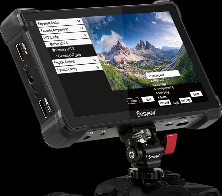 Actual product image Desview R7III 7 inch on-camera monitor SDI (7", Full HD)