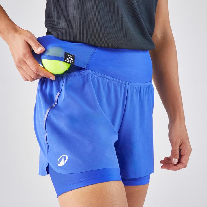 Produktbild Artengo Damen Tennisshorts - TSH Dry Hip Ball blau (S)