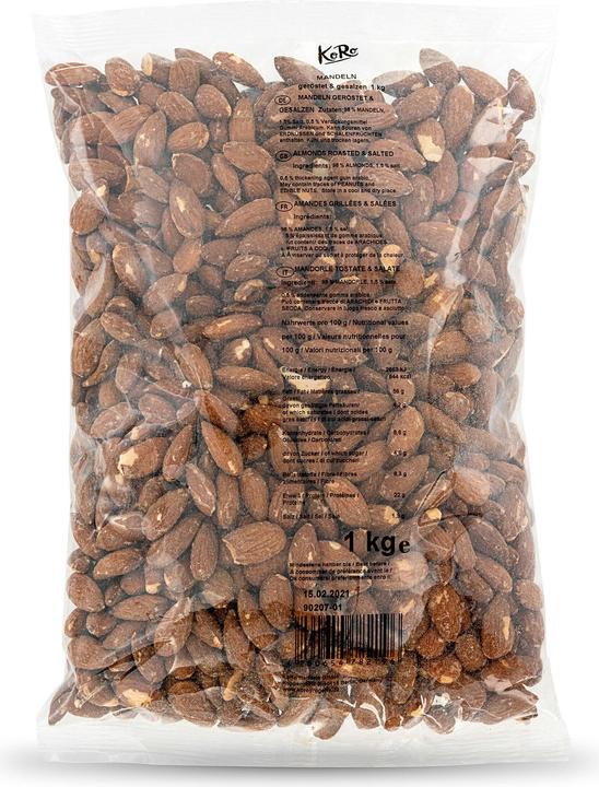 Image du produit KoRo Amandes grillées et salées (1000 g)