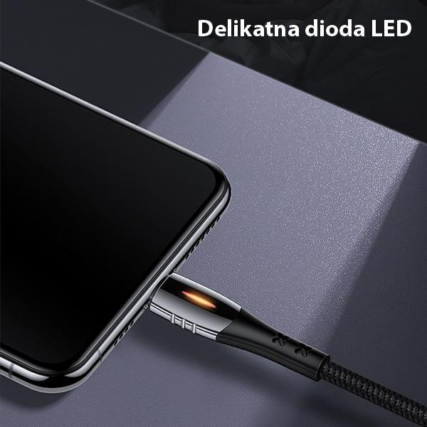 Image du produit Usams Câble USB-A - microUSB, 1.2 m noir (63821-uniw) (1.20 m, USB 3.0)