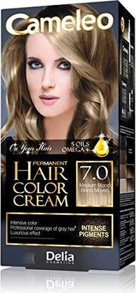 Produktbild Delia Cosmetics DELIA Cameleo Permanent Hair Color Cream Kit mit 5 Omega-Ölen - Wähle deinen Farbton