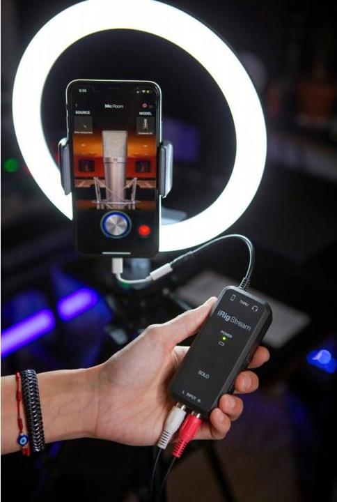 Immagine prodotto IK Multimedia iRig Stream Solo (Jack da 3.5mm)