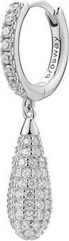 Image du produit Brosway Fancy Infinite White Sparkling Single Hoop Earring Fiw124