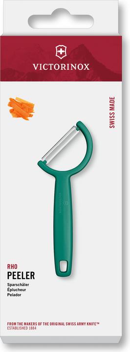 Produktbild Victorinox Rho-Schäler, gerade, einschneidig, grün