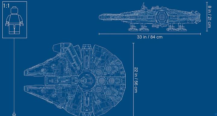 Actual product image LEGO Millennium Falcon (75192, LEGO Rare Sets, LEGO Star Wars)