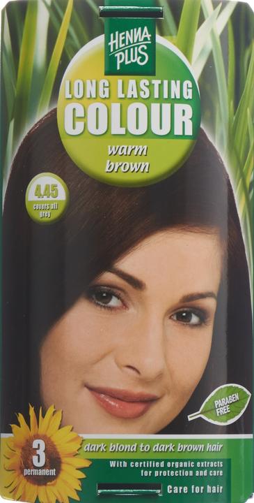 Produktbild Hennaplus Long Lasting Colour (Warmes Braun)