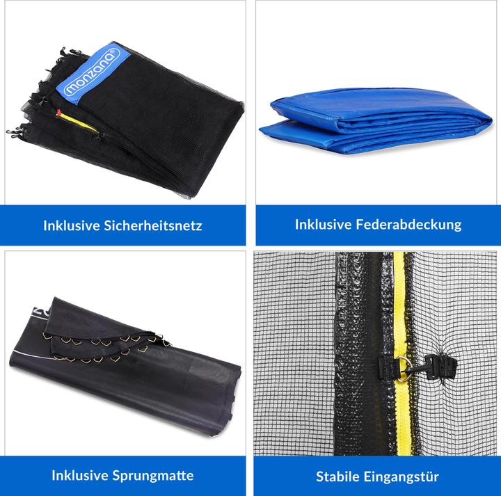 Immagine prodotto Monzana Tappeto elastico Ø366cm (366 cm)