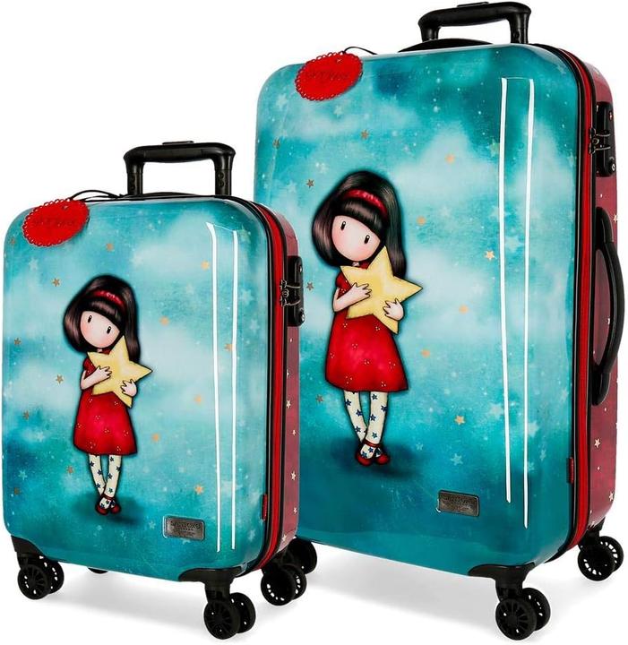 Actual product image Gorjuss Suitcase set (75 l, Hand luggage (up to 50 litres), M (50 - 90l))
