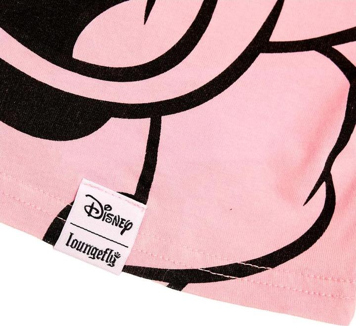 Actual product image Loungefly Disney by Tee T-Shirt Unisex Minnie Rocks the Dots Florals Size XL (XL)