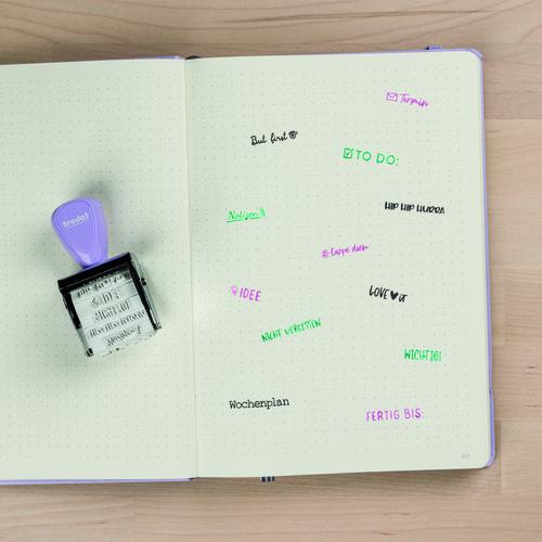 Actual product image Trodat Bullet Journal