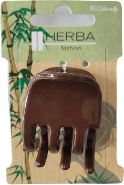 Herba Ecofriendly Klammer, braun, 3.5 cm (1 Stk.)