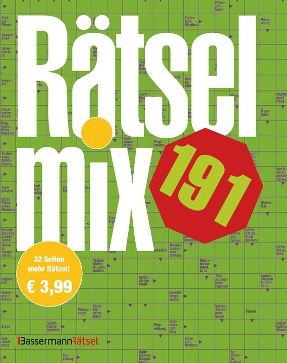 Actual product image Krüger:Rätselmix 191 (German, Eberhard Krüger, 2024)