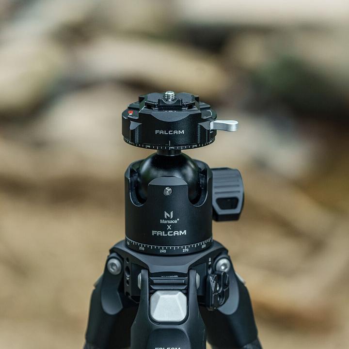 Actual product image Falcam F38 Pro Quick Release Low Gravity Dual Panorama Ball Head F38B4906