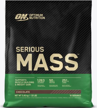 Produktbild Optimum Nutrition Serious Mass (Erdbeere, 1 Stk., 2722 g)