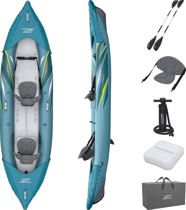 Image du produit Bestway HF WAypoint Elite X2 Kayak 382x101x35cm (2 pers.)