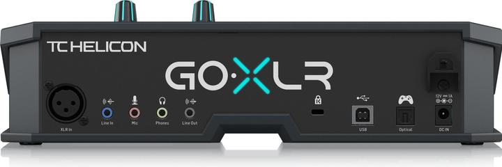 Actual product image TC Helicon GoXLR, Mixer and USB Audio Interface (Studio- and Livemixer)