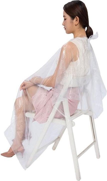 Actual product image Hermex Hairdresser capes hairdresser disposable capes hairdresser 100 pieces