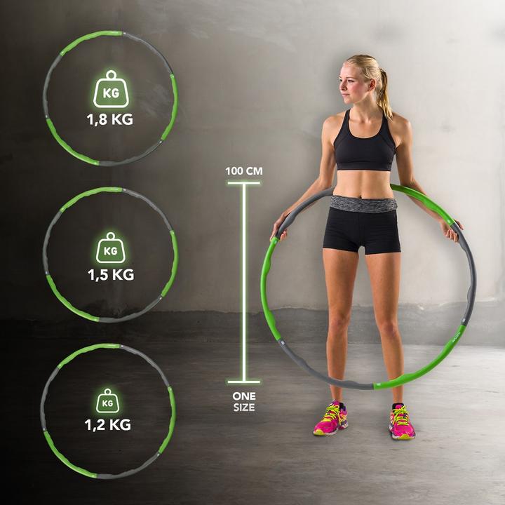 Actual product image Tunturi Fitness Hula Hoop Ring (100 cm, 1800 g)