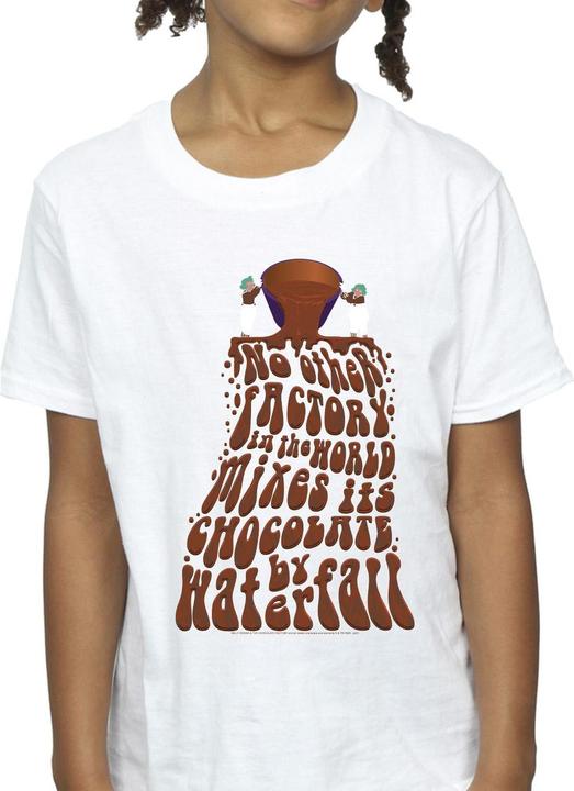 Immagine prodotto Willy Wonka & the Chocolate Factory Chocolate Waterfall Maglietta Ragazze (116)