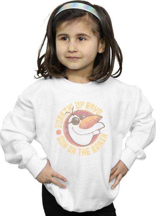 Produktbild Disney Frozen Olaf Sun On The Brain Sweatshirt Mädchen (140, 146)