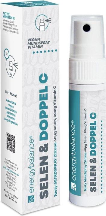 Actual product image Energybalance Selenium & double C mouth spray (1 Piece, Spray)