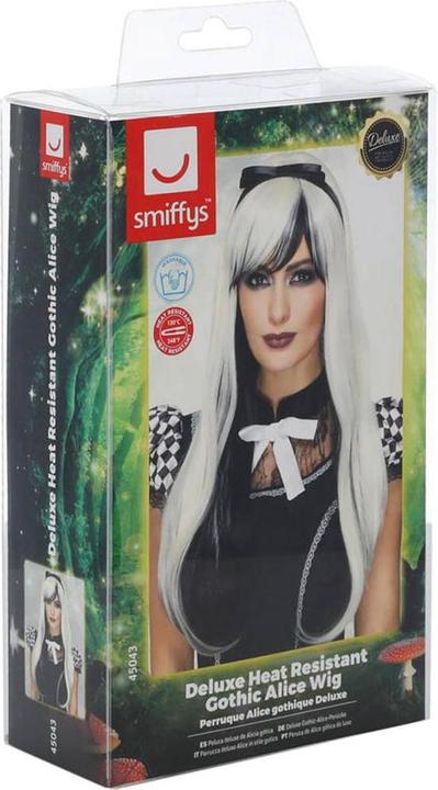 Immagine prodotto Smiffys Deluxe Gothic Alice Perücke