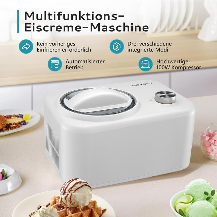 Actual product image Euhomy Ice cream maker