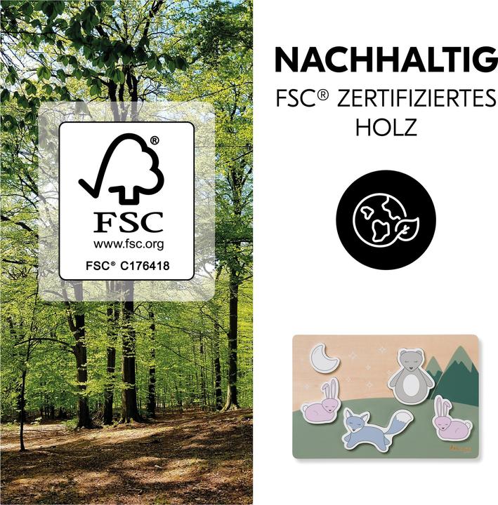 Actual product image Hauck Puzzle N Fit Forest