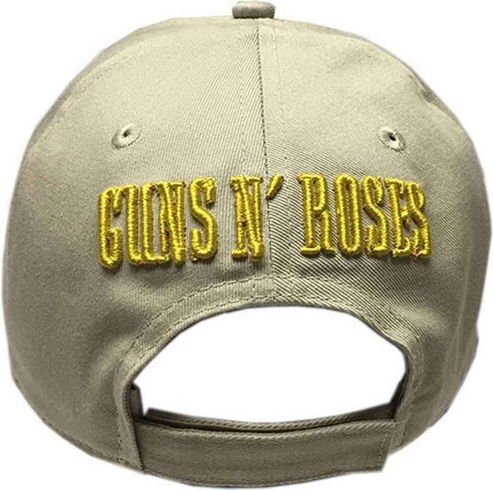 Actual product image Guns N Roses Unisex Adult Circle Logo Baseball Cap (One size)