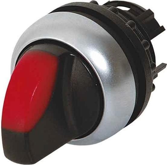 Image du produit Eaton Sélecteur sw, 2 positions, lentille rouge