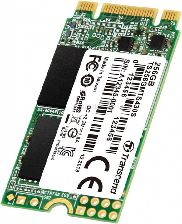 Image du produit Transcend 430S (256 Go, M.2 2242)