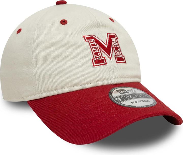 New Era 9Twenty Adjustable Cap - AC Mailand beige