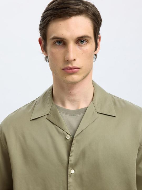 Image du produit Selected Homme Satin Kurzarmhemd (L)